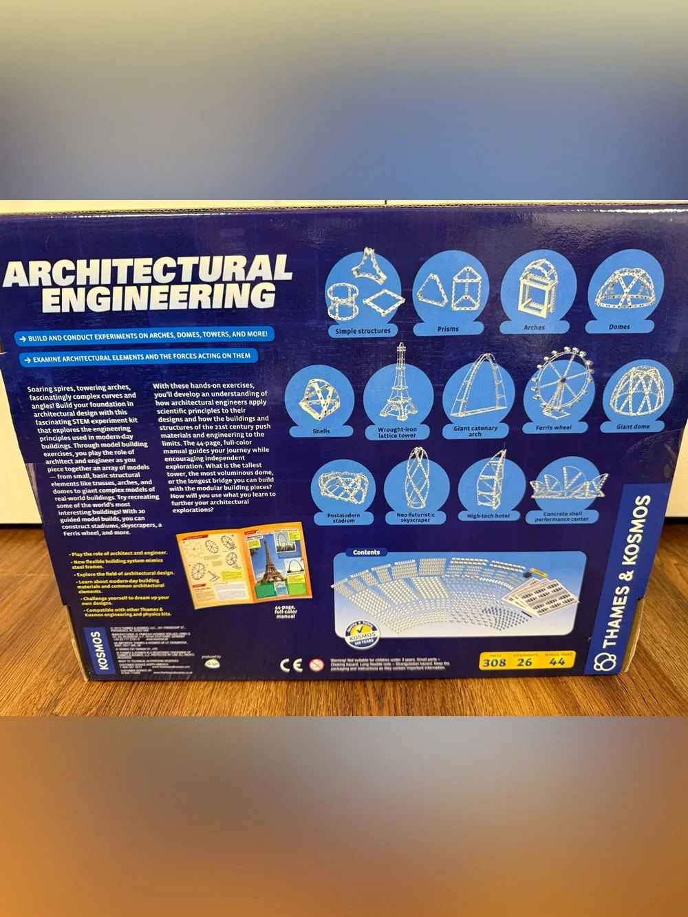 Thames & Kosmos Architectural Engineering Stem Kit Ages 8-14